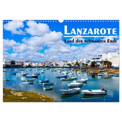 Lanzarote - Land der schwarzen Erde (Wandkalender 2026 DIN A3 quer), CALVENDO Monatskalender