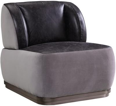 CDecor Killington Antique Slate and Grey Wingback Chair