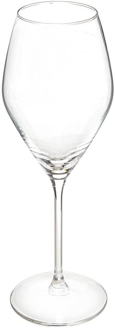 Set van 6 transparante wijnglazen van 34 cl voor diner