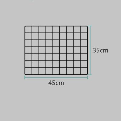 Modern Grid Panel Display Hooks Metal Grid Wall Display Brackets For Photo Art And Jewelry Booths black Grid l