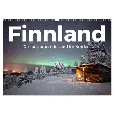 Finnland - Das bezaubernde Land im Norden. (Wandkalender 2027 DIN A3 quer), CALVENDO Monatskalender