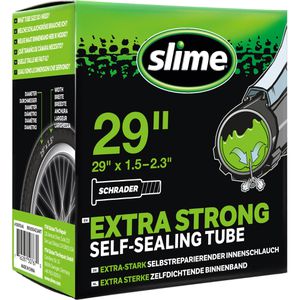 Slime Fahrradschlauch Extra Strong, 29 Zoll, 35mm AV-Ventil, für Citybike, Reifenbreite 47-54mm