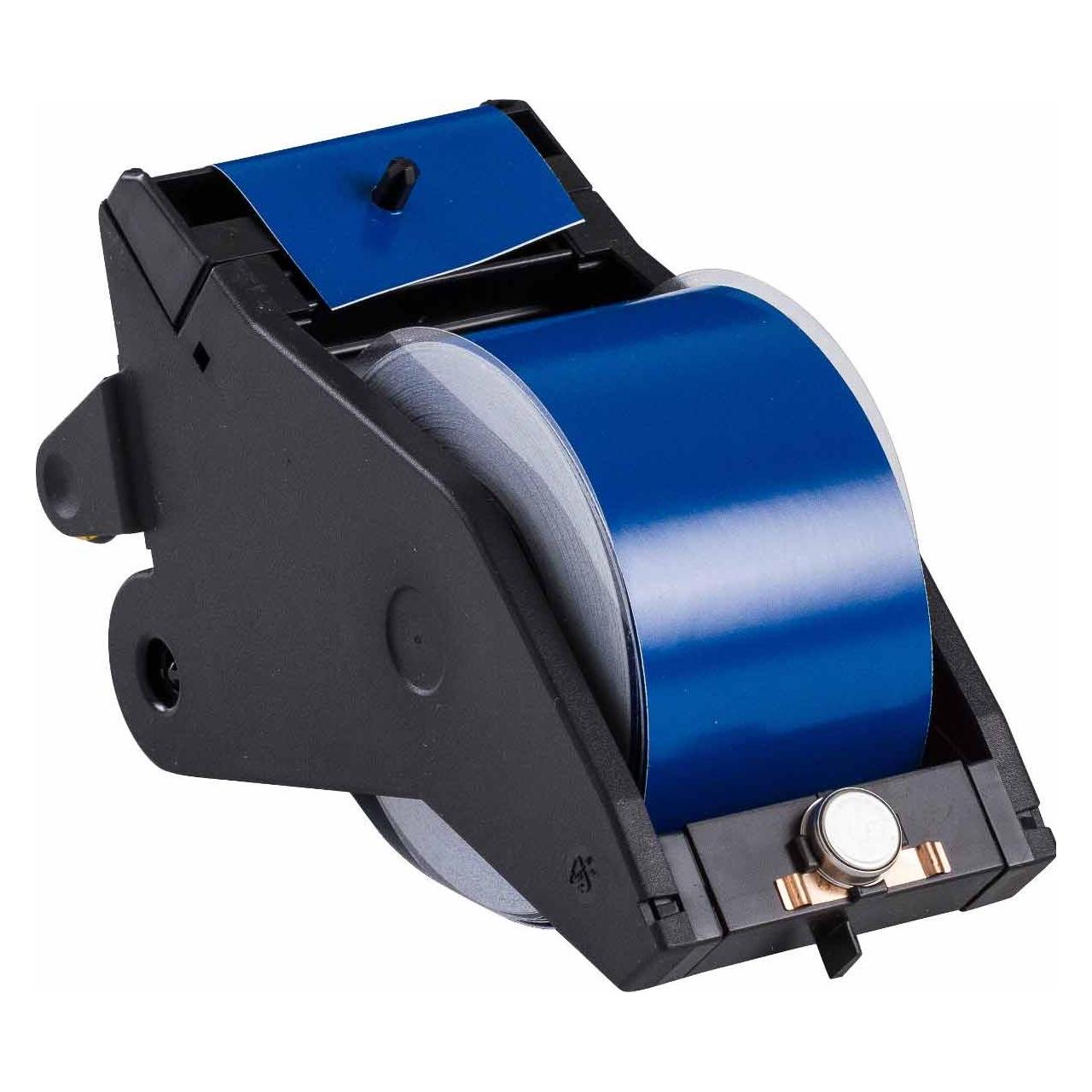 Brady B-595, Vinyl, Weiss auf Blau, 57mm x 27m, f. LabelizerPlus/Versprinter (57 mm) (142775)