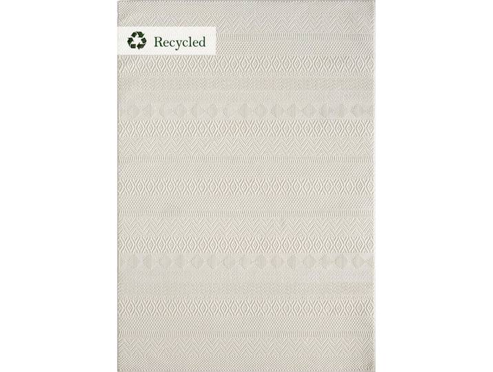 Tapis design moderne style uni durable, crème, 120 x 170 cm