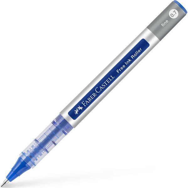 Faber-Castell Free Ink Rollerpen   Ef   Blå