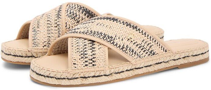 TOMMY HILFIGER Espadrille mules en raphia