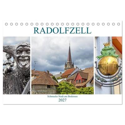 Radolfzell - schmucke Stadt am Bodensee (Tischkalender 2027 DIN A5 quer), CALVENDO Monatskalender