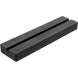 BGS, Wagenheber, Gummiauflage mit Nut für Hebebühnen 373 x 100 x 35 mm (2500 kg)