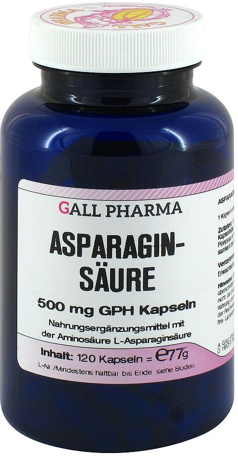 Asparaginsäure 500 mg Gph Kapseln