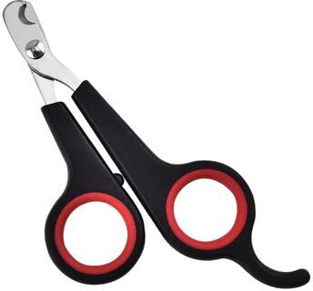 Happy Pet Pantry SafeGrip Precision Pet Nail Clippers For Cats & Small Dogs black