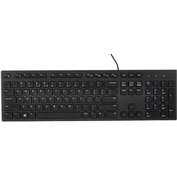 Dell KYBD 105 GER KB216-B LTON RTL (DE, Kabelgebunden), Tastatur, Schwarz