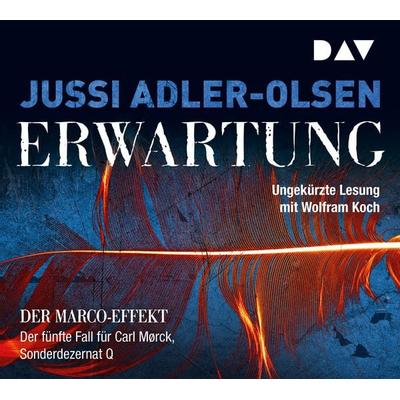 Erwartung / Carl Mørck. Sonderdezernat Q Band 5 - Jussi Adler-Olsen, CD, 9783862313068