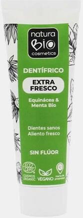 NATURA BIO COSMETICS DENTIFRICO EXTRA FRESCO EQUINACEA E MENTA BIO 75ml