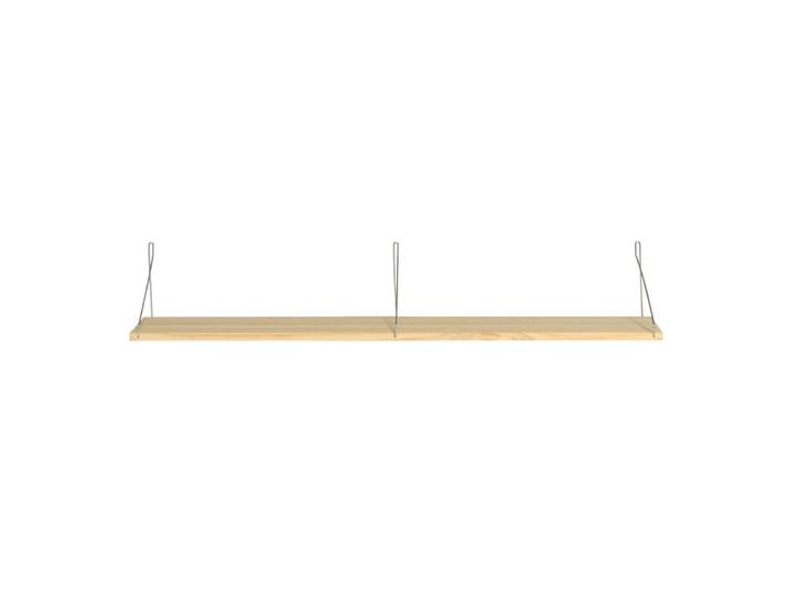 Etagère murale en bois massif naturel 120 cm Verni