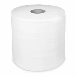 VEPATIM 2x Industrie-Putztuchrolle glatt Tissue 2-lagig O 26 x 38cm x 304m weiß