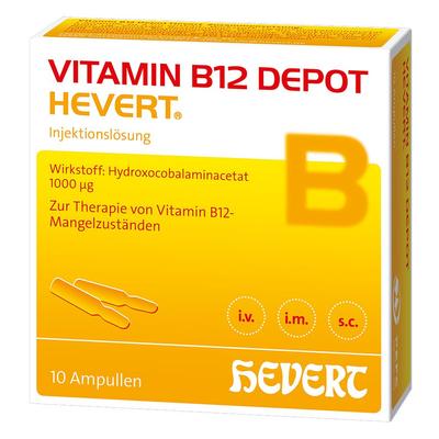 Vitamin B12 Depot Hevert Ampullen 10x2 ml