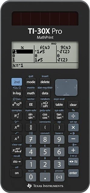 Texas Schulrechner TI-30 X Pro MathPrint Battery
