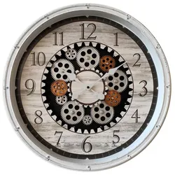 Globo Quarzwanduhr B992526 Ø 50 cm Kunststoff
