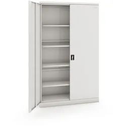 Zweitüriger Schrank, Zylinderschloss, 1990 x 1200 x 435 mm