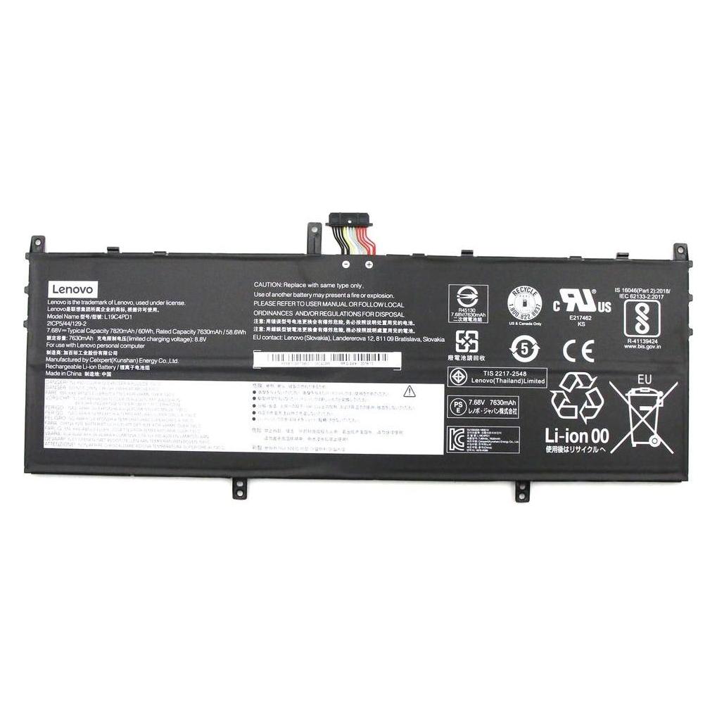 Lenovo BATTERY CP/C L19C4PD1 7.68V60Wh4cell (4 Zellen) (5B10W67385)
