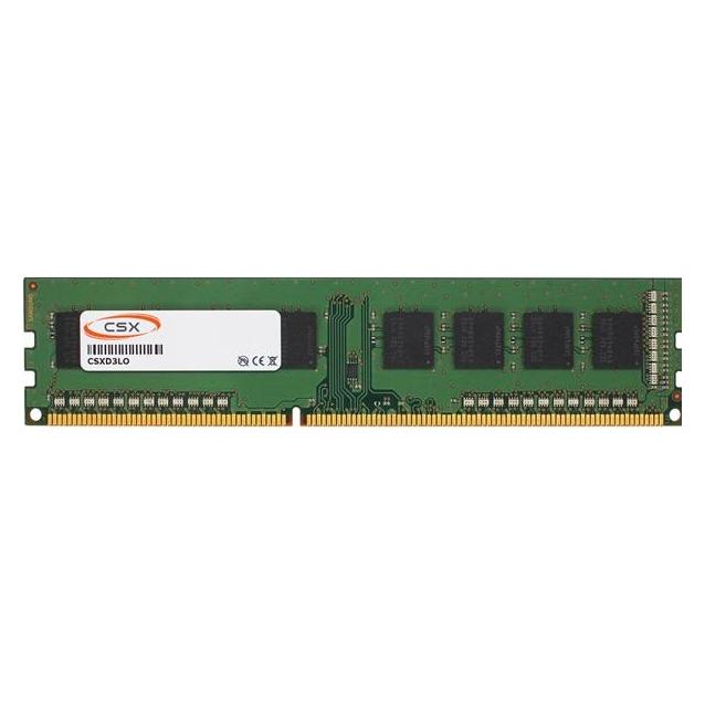 CSX Memória Desktop - 4GB DDR3 (1600Mhz, 8chip, CL11, Low Voltage, 1.35V) (1 x 4GB, 1600 MHz, DDR3-RAM, DIMM) (RAMCSXD3LO1600L1R84GB)