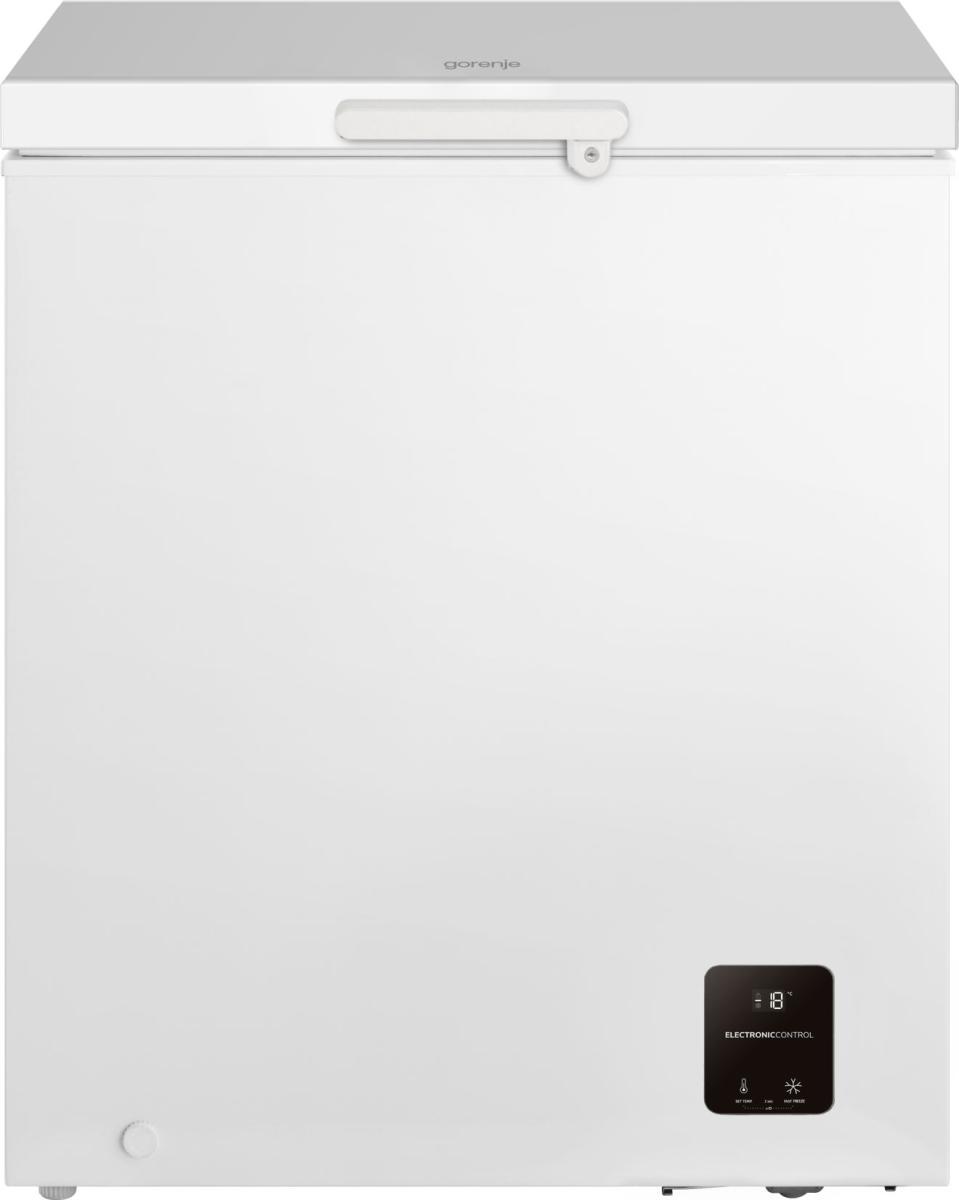 Gorenje G600 Freistehend Gefriertruhe, 85.4 x 62.5 x 55.9 cm, 142 l, 7 kg/24h, SN-T, 40 dB, E, Weiß