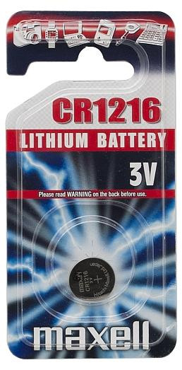 Maxell CR1216 Lithium Knopfcel 3V 25mAh