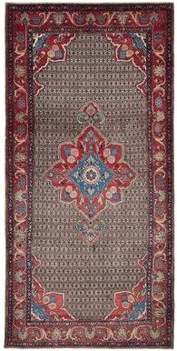 ECARPETGALLERY Hand-knotted Anatolian Vintage Brown Wool Rug - 4'11 x 10'4