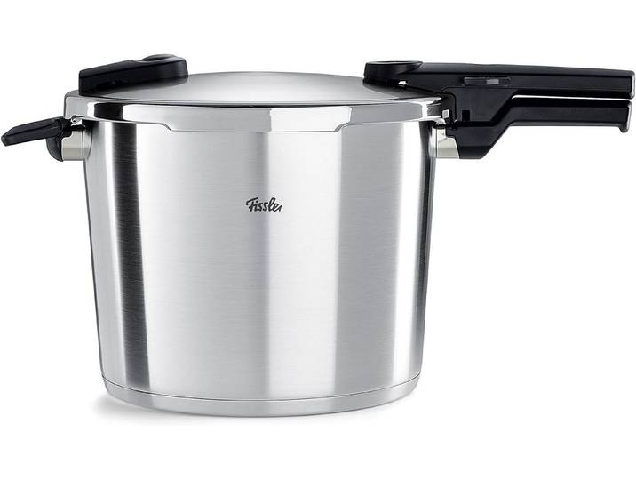Fissler Schnellkochtopf Vitaquick Premium Schnellkochtopf 10 L, Ø 26cm Edelstahl-Dampfkochtopf