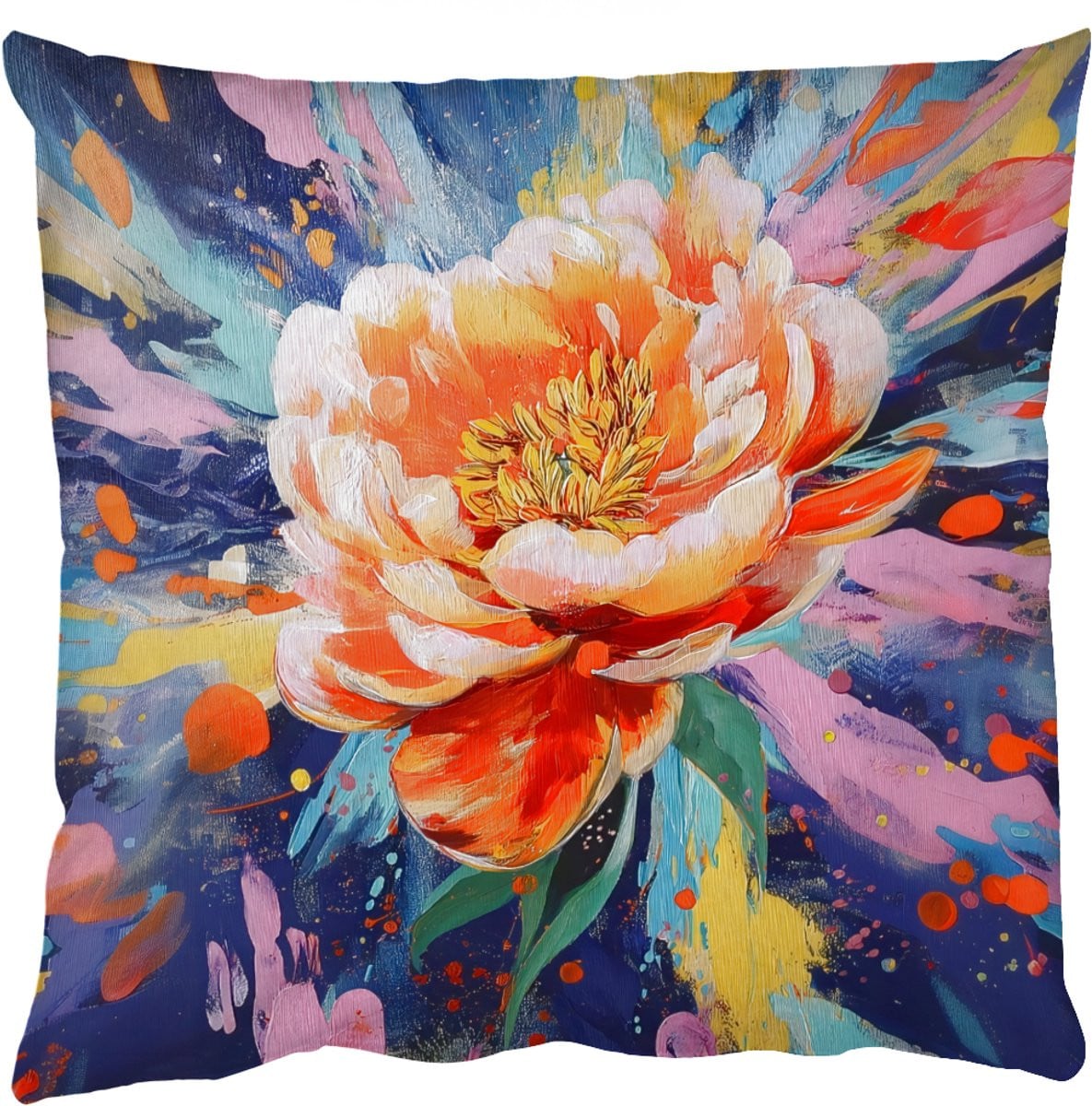 PillowMonkey Sierenkussen Bloemexplosie 45 x 45 cm