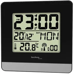 Technoline WT2600, Thermometer + Hygrometer, Schwarz