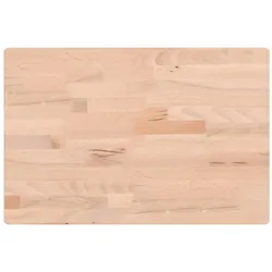 vidaXL Waschtischplatte 60x40x2,5 cm Massivholz Buche