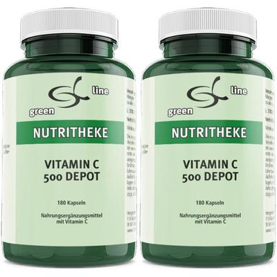 Vitamin C 500 Depot Kapseln x2 2x180 St