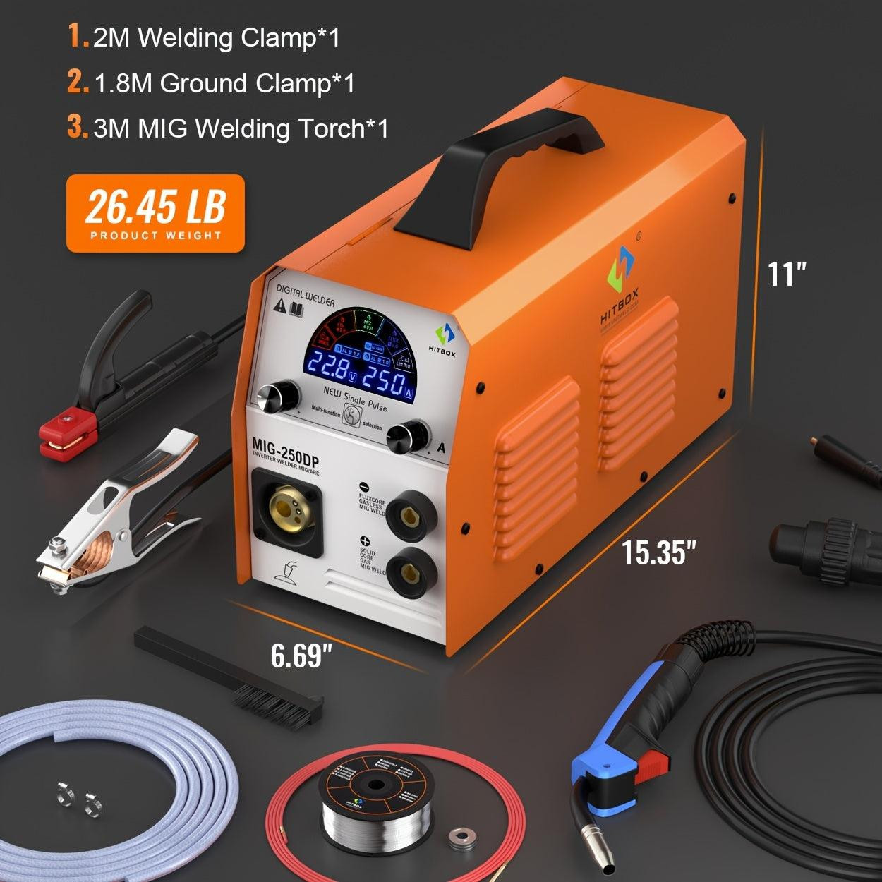Selius 4-in-1 Multi-Process Lasapparaat met IGBT Inverter, LED Display en Thermische Beveiliging