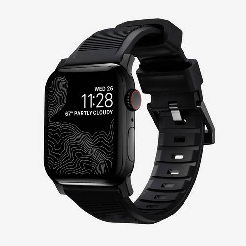 Nomad Rugged Strap Black Connectoor Blac Armbandschlaufe Schwarz