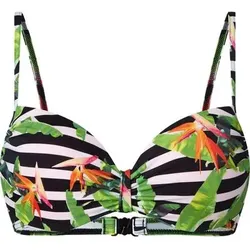 FIREFLY Damen Bikini-Oberteil Miriam, Größe 38B in Schwarz Schwarz