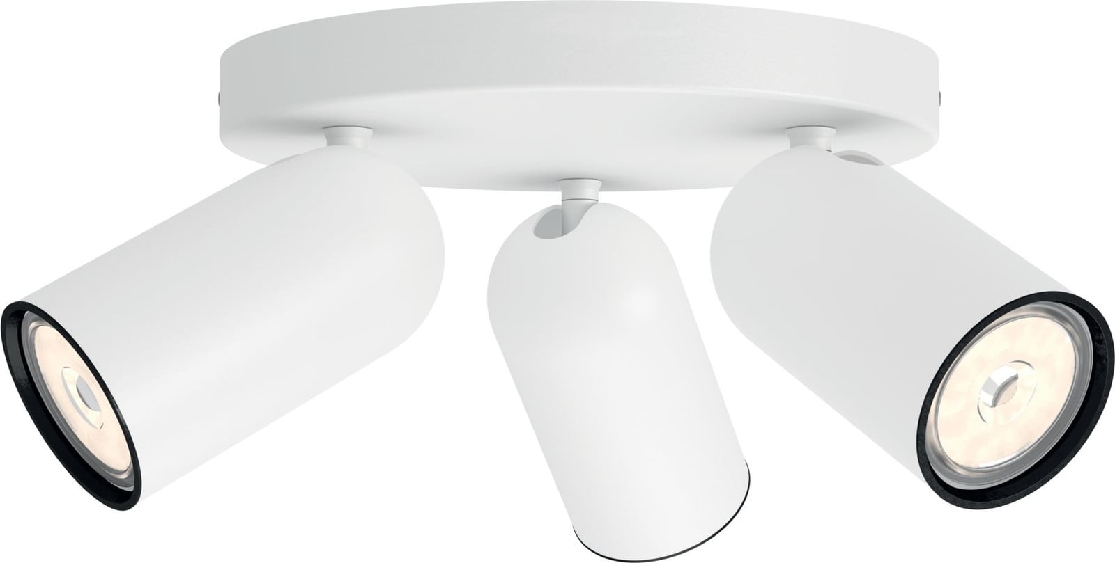Philips myLiving Pongee Inbouwspot, 3 stuks, Wit, LED, GU10, Verstelbaar