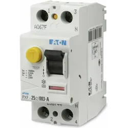 Eaton, Schutzschalter, FI-Schutzschalter 2polig 25 A