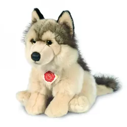 HERMANN TEDDY 92738 Wolf sitzend
