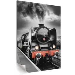 POSTER - 59x84 cm - Warum? - Dampflok