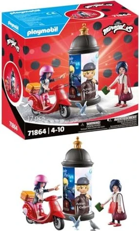 Playmobil 71864 Miraculous: Rollerfahrt durch Paris