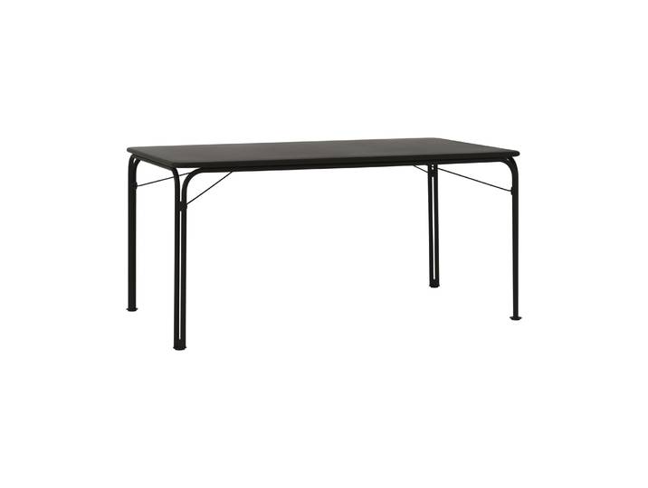 &tradition - Table rectangulaire Thorvald - Noir - Acier thermolaqué - Designer Space Copenhagen