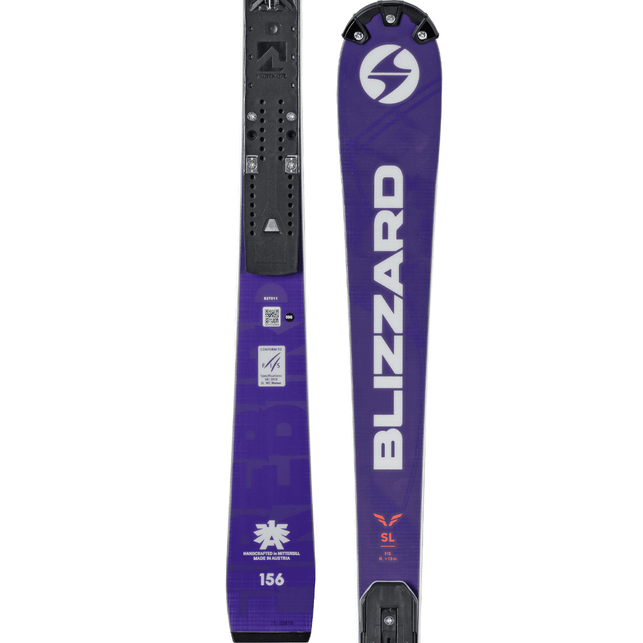 Blizzard Firebird SL FIS Wmn/U16/U14 Purple - 156 cm