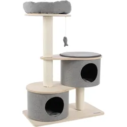 Flamingo Krabpaal Kanzo (102 cm, Grau), Katzenbaum