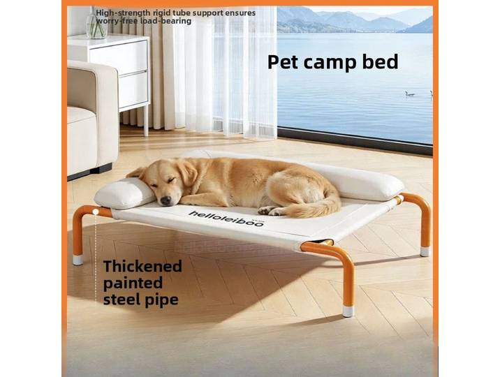Lit de marche pour chien, démontable, lavable, surélevé, anti-humidité, canapé d'été pour animaux, lit pour chien