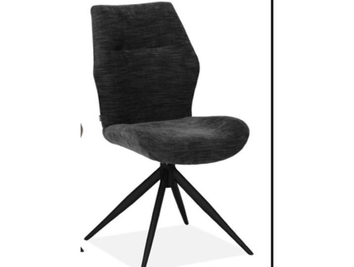 2er Set Maxfurn Palmas Dining Stuhl Metall/Miami Stoff