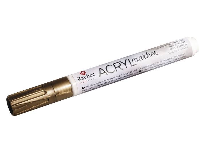 Rayher Acryl-Marker mit Ventil Rundspitze 2-4 mm