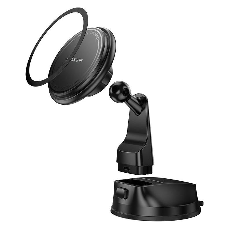 Borofone Auto-Halterung BH136 Parker magnetisch für Armaturenbrett schwarz (62880817)