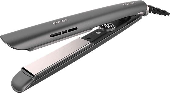 Plancha de pelo - Cecotec RitualCare Ionic Sphere, Cerámica y Turmalina con doble generador iones , Pantalla LED, Ajuste temperatura, Negro