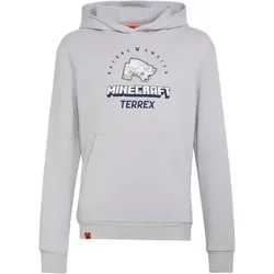 ADIDAS Kinder Kapuzensweat Minecraft Terrex, Größe 170 in Grau Grau